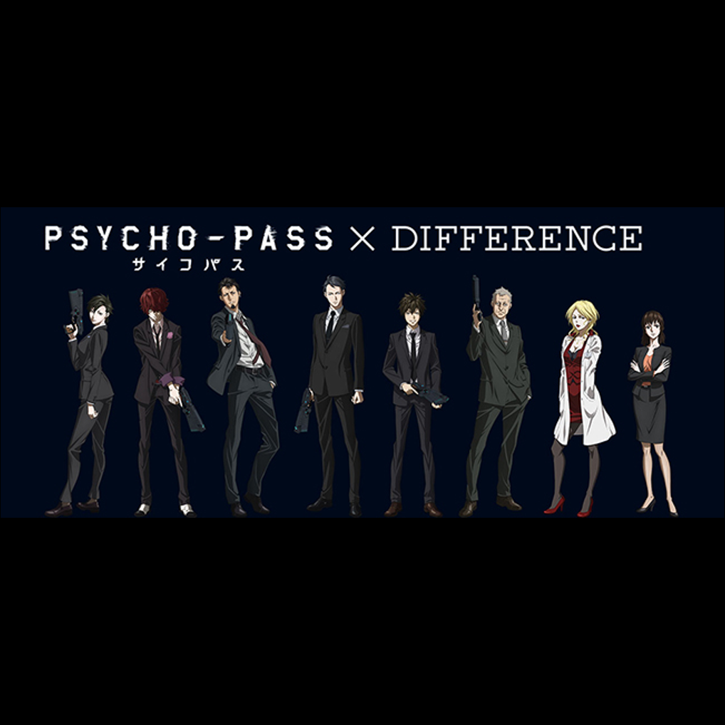 Psycho Pass サイコパス Difference コラボ キャラクターデザイン 恩田尚之描き下ろしビジュアル 商品詳細公開 News Psycho Box